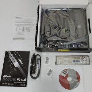 ASRock B450M Pro4 AMD Socket AM4 Motherboard OPEN BOX